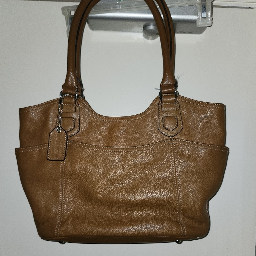 Naturalizer Tan Leather Shoulder Bag